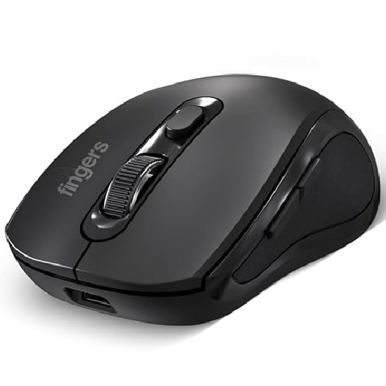 FINGERS SwiftCharge Wireless Rechargeable PC Mouse